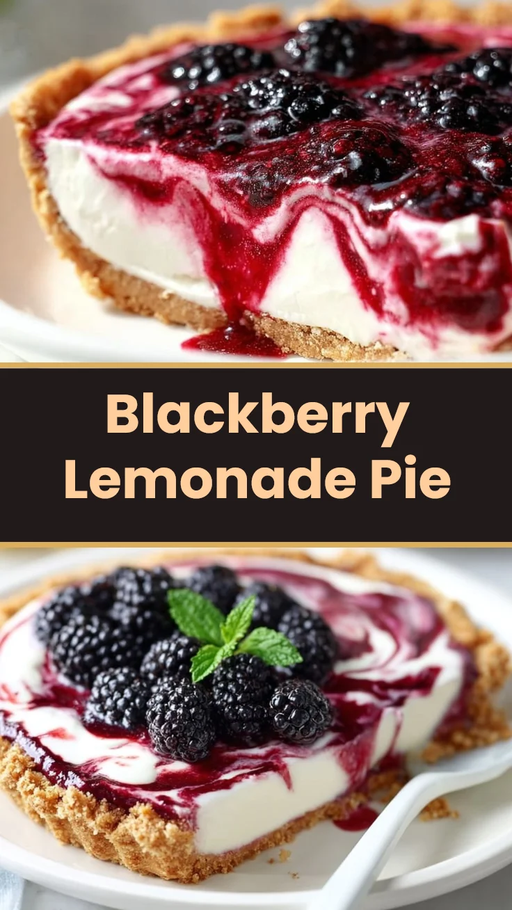 Blackberry Lemonade Pie