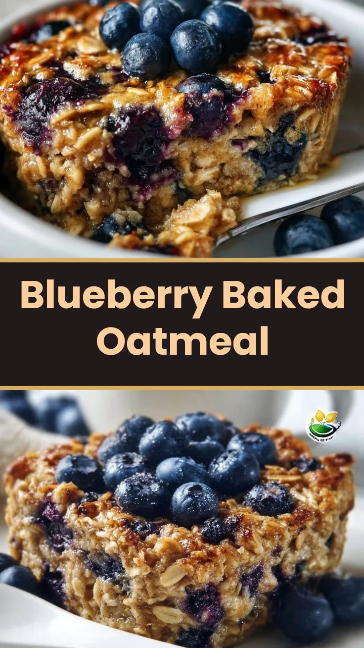 Blueberry Baked Oatmeal