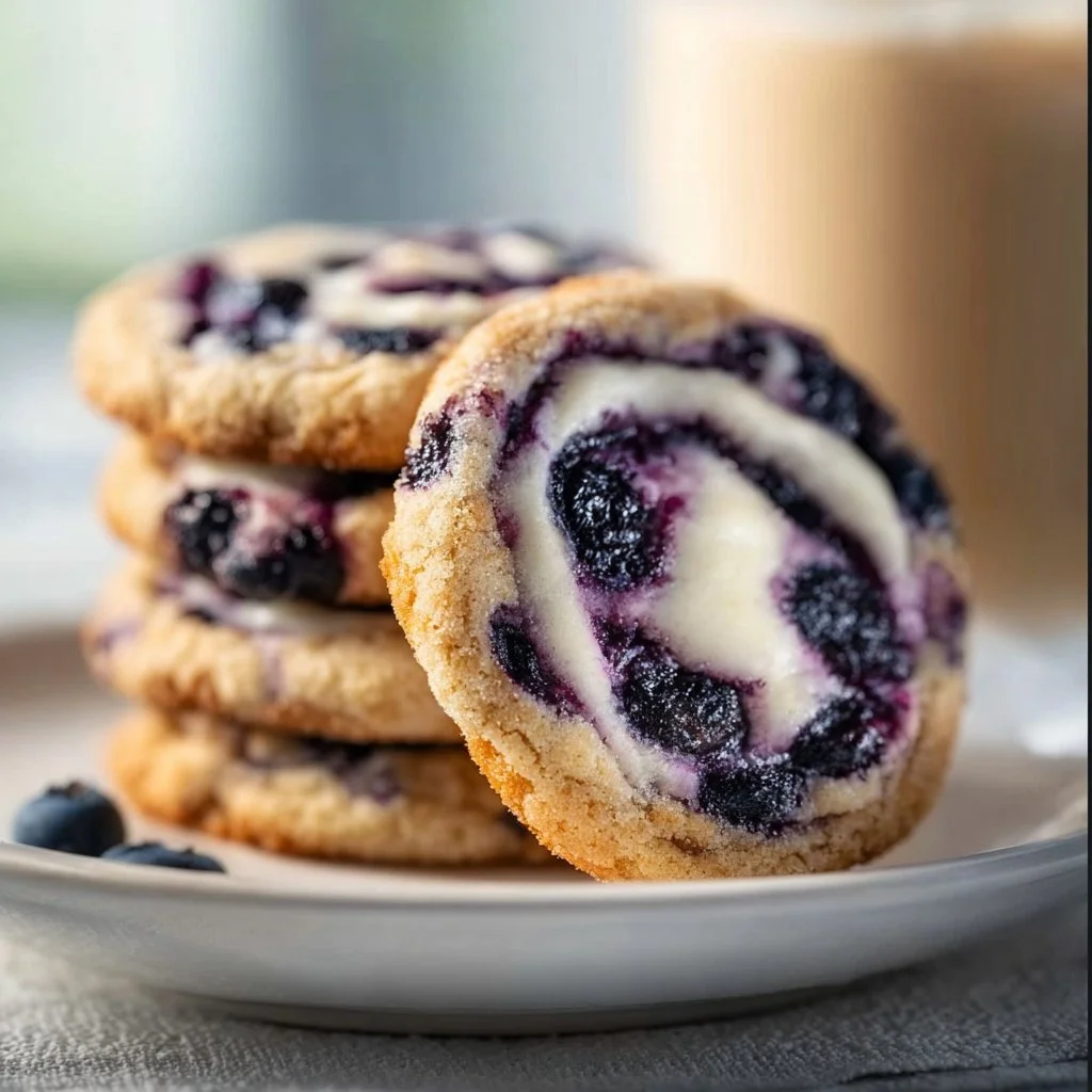 Blueberry Cheesecake Cookies