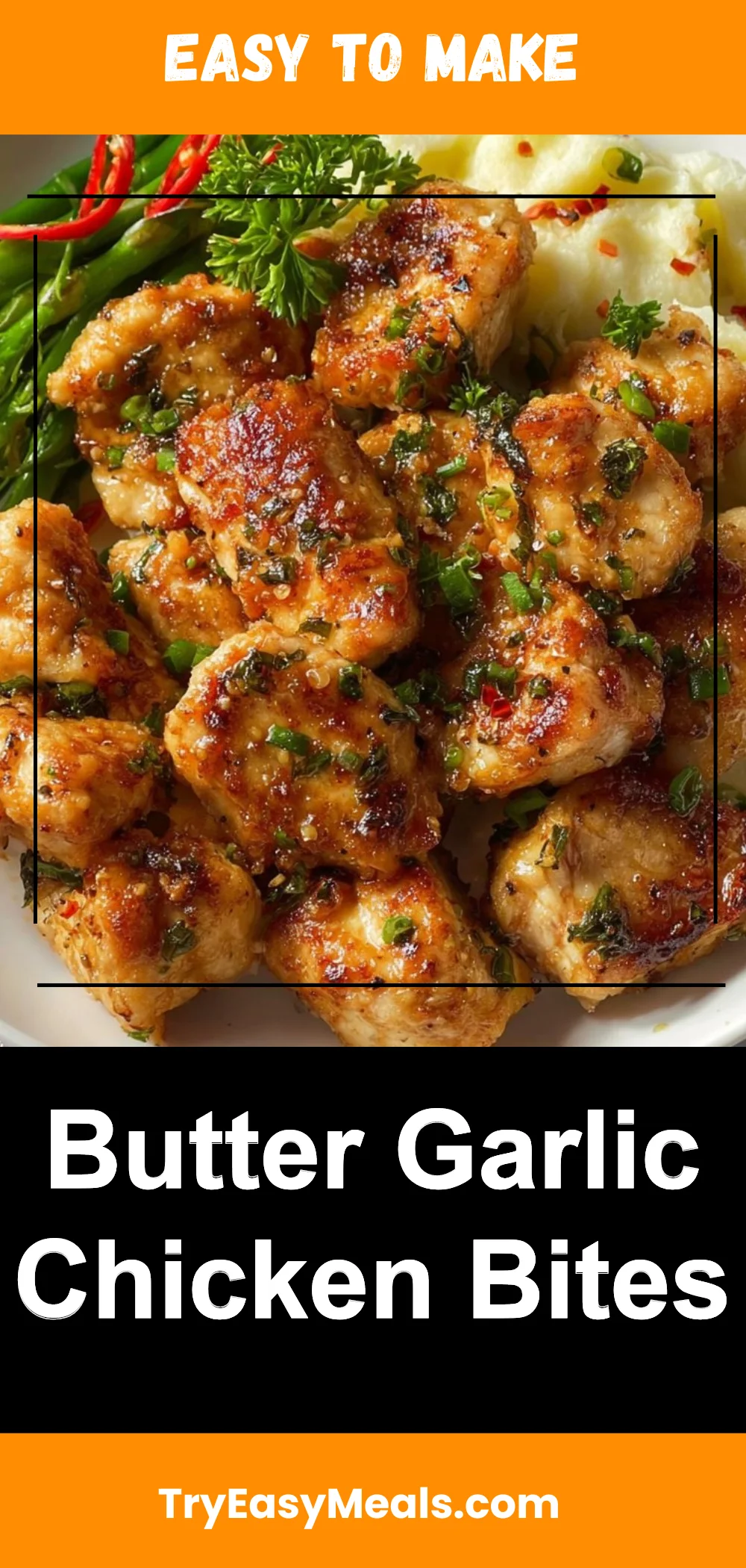 Butter Garlic Chicken Bites