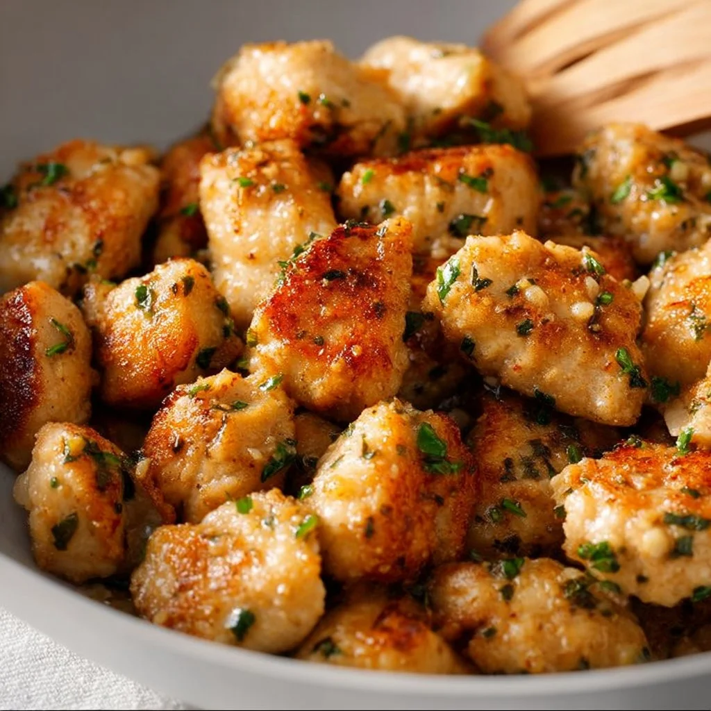 Butter Garlic Chicken Bites