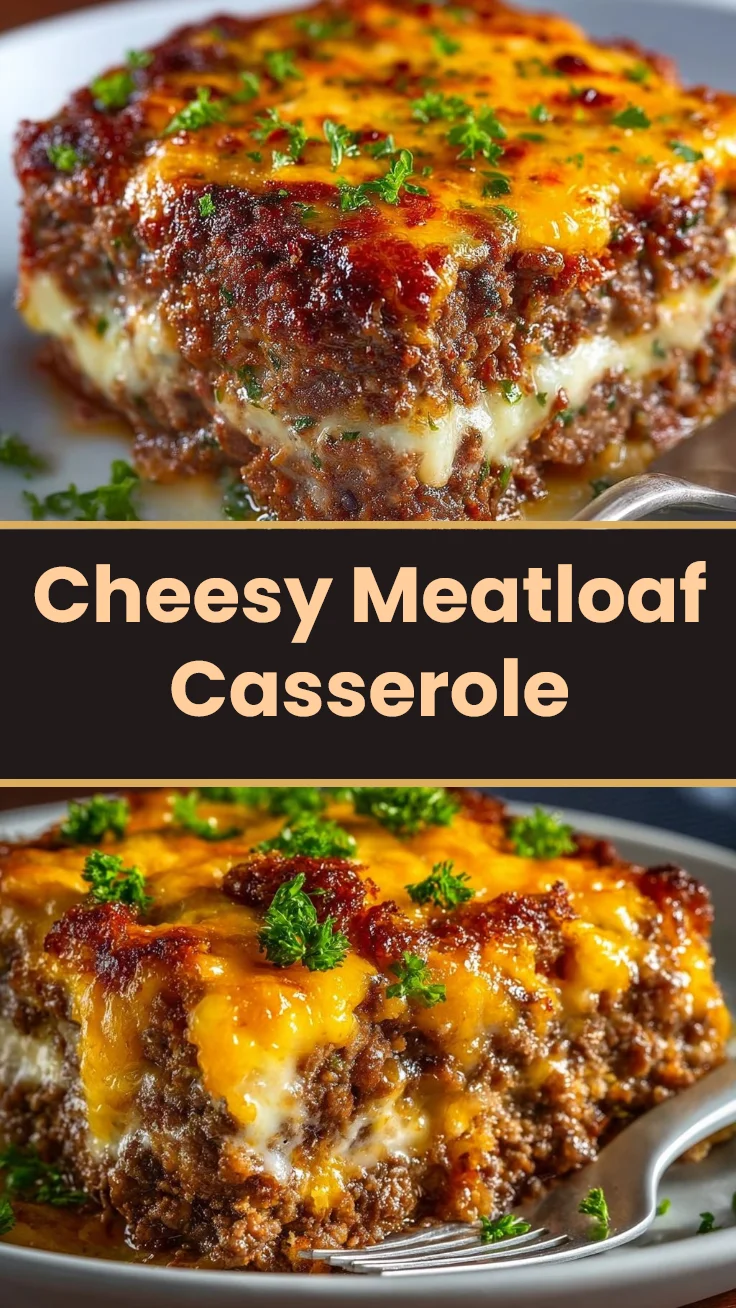 Cheesy Meatloaf Casserole