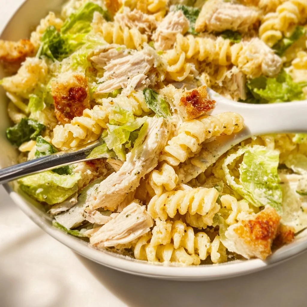 Chicken Caesar Pasta Salad