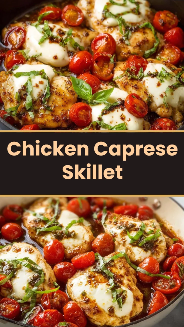 Chicken Caprese Skillet
