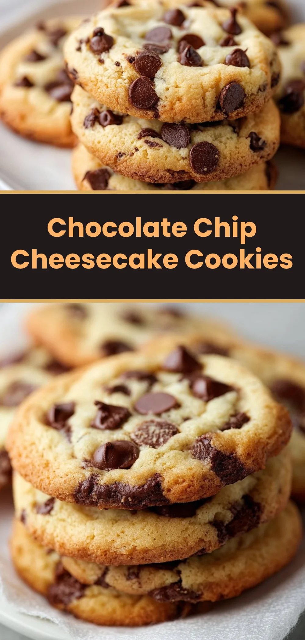 Chocolate Chip Cheesecake Cookies