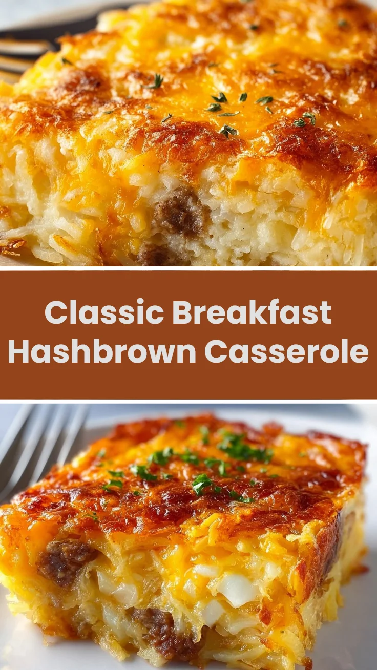 Classic Breakfast Hashbrown Casserole