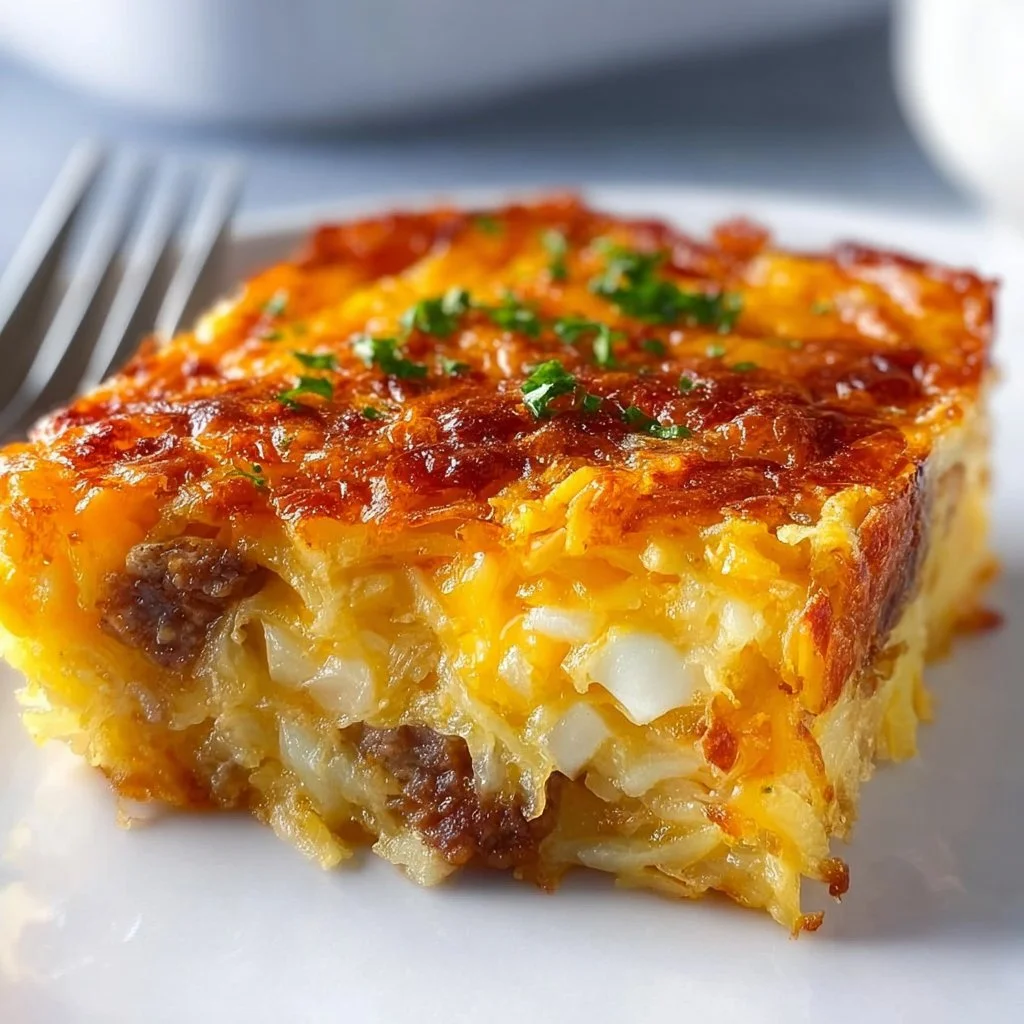 Classic Breakfast Hashbrown Casserole