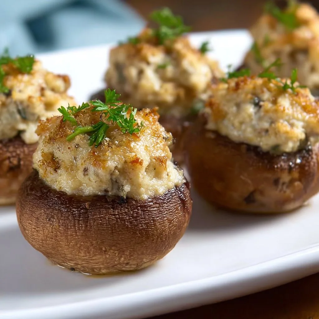 Classic Stuffed Mushrooms