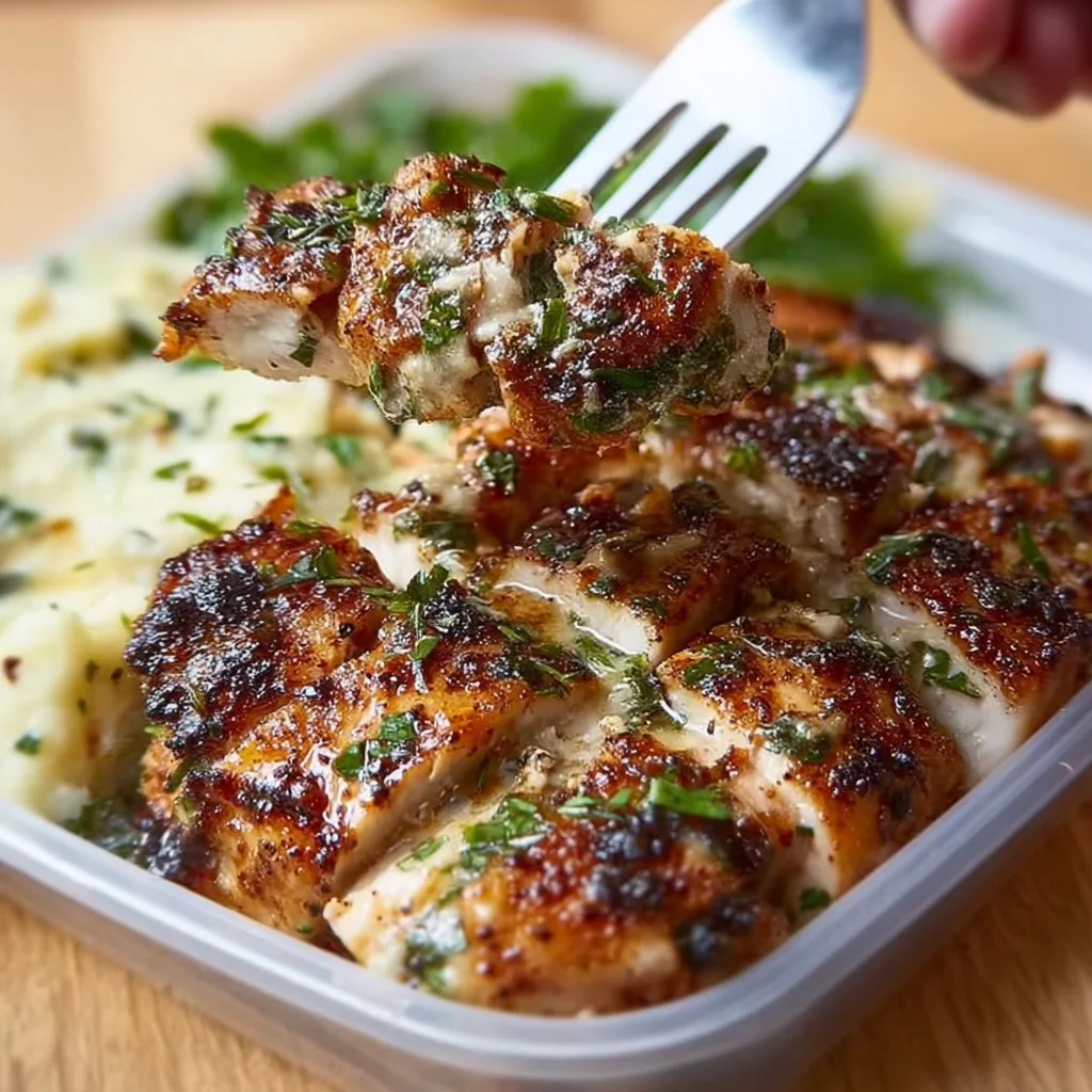 Creamy Garlic Herb Cajun Chicken