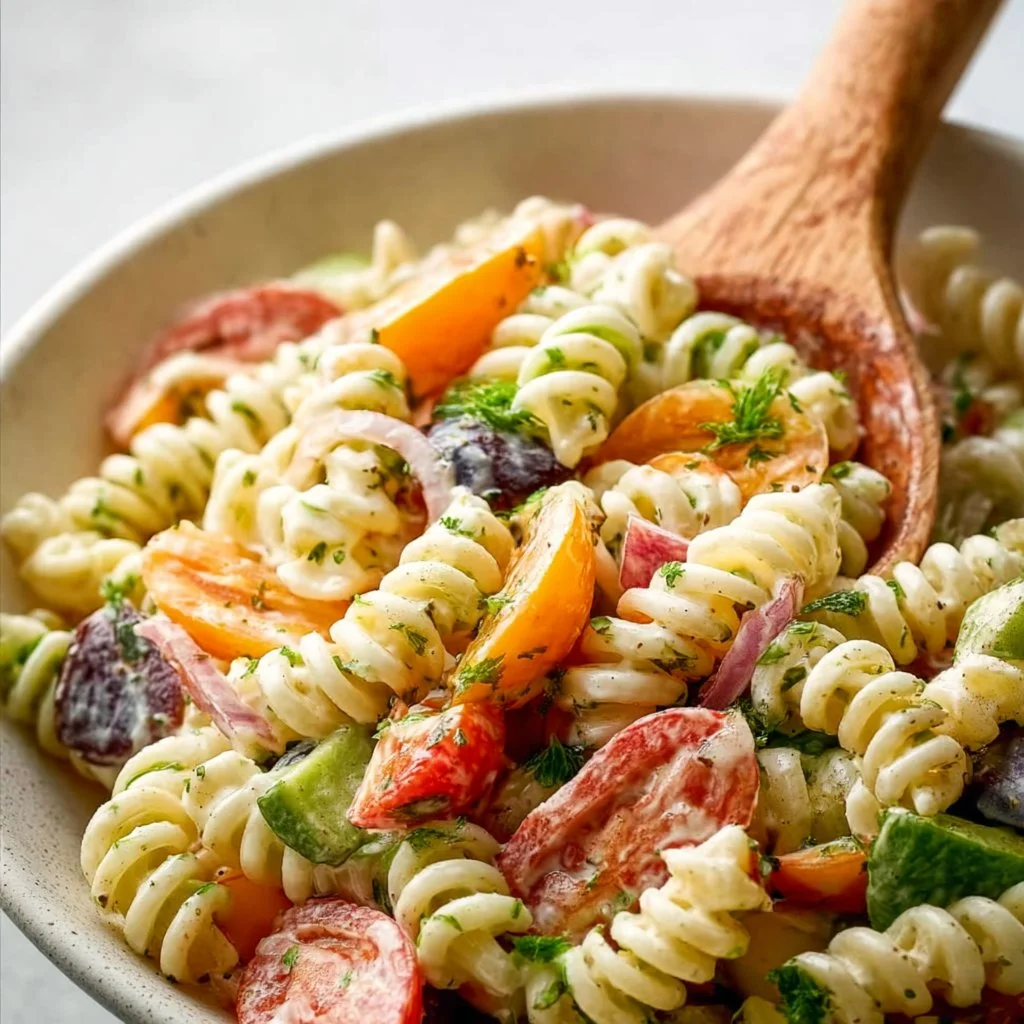 Creamy Italian Pasta Salad