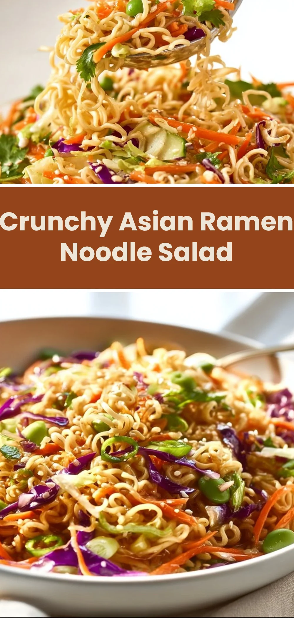 Crunchy Asian Ramen Noodle Salad