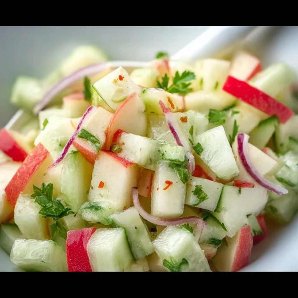 Cucumber Apple Salad