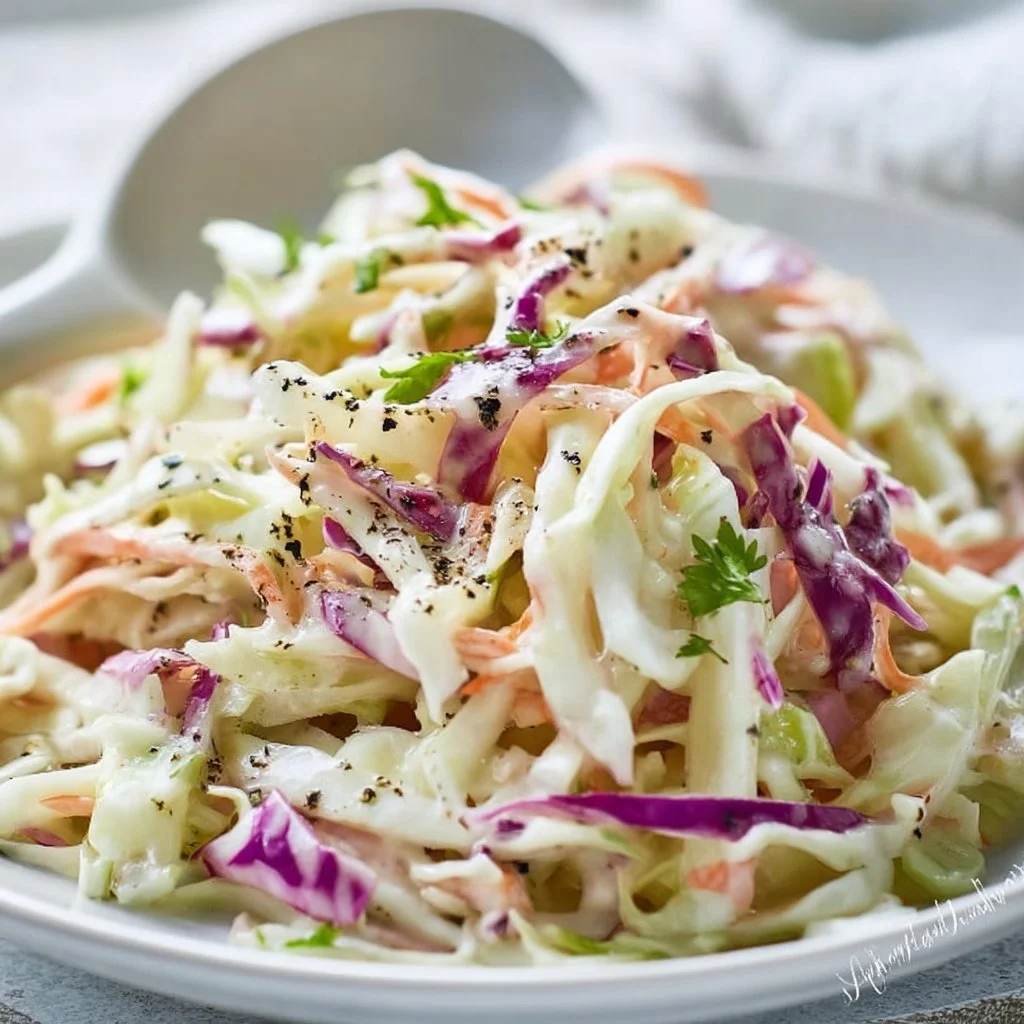 Easy Apple Coleslaw