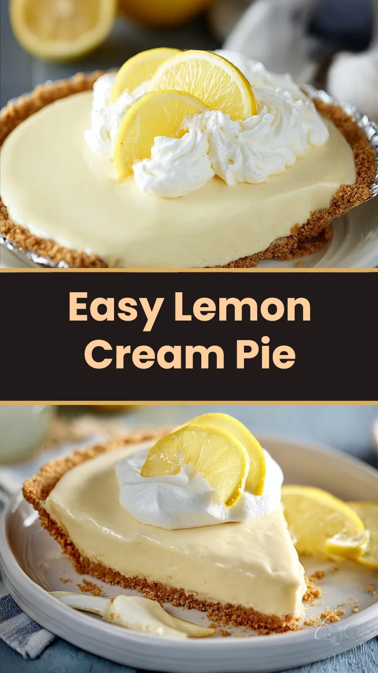 Easy Lemon Cream Pie