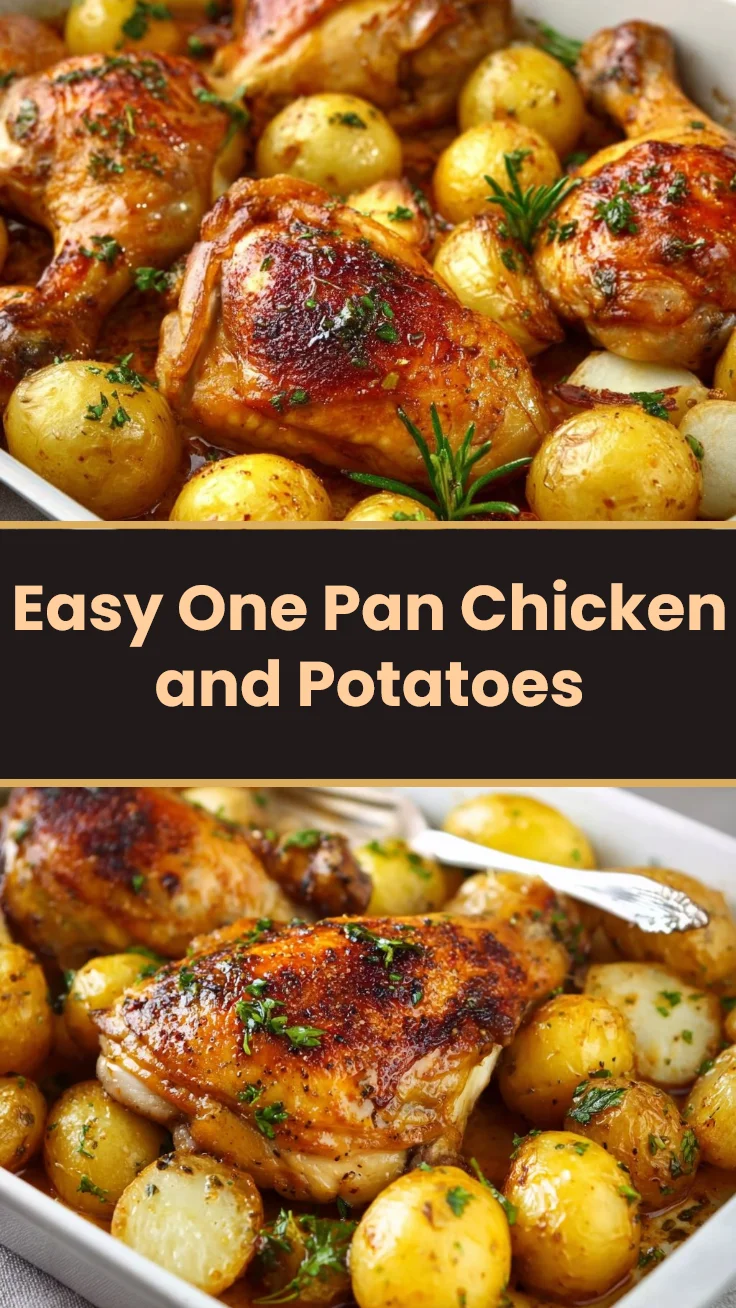 Easy One Pan Chicken and Potatoes