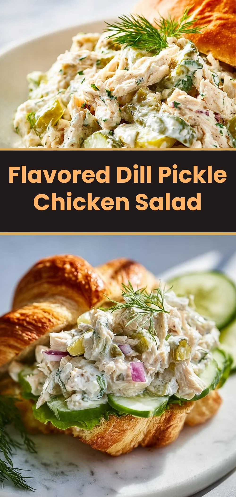 Flavored Dill Pickle Chicken Salad