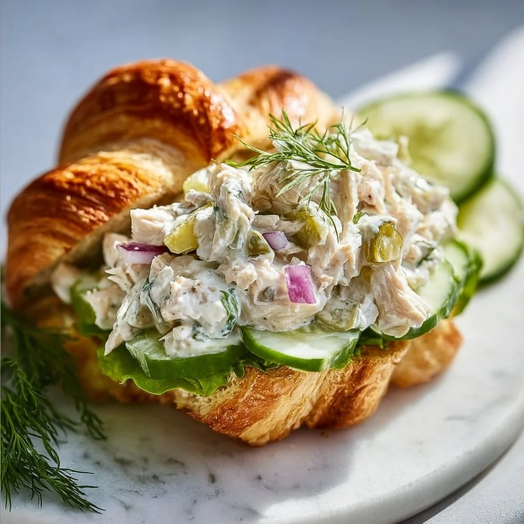 Flavored Dill Pickle Chicken Salad