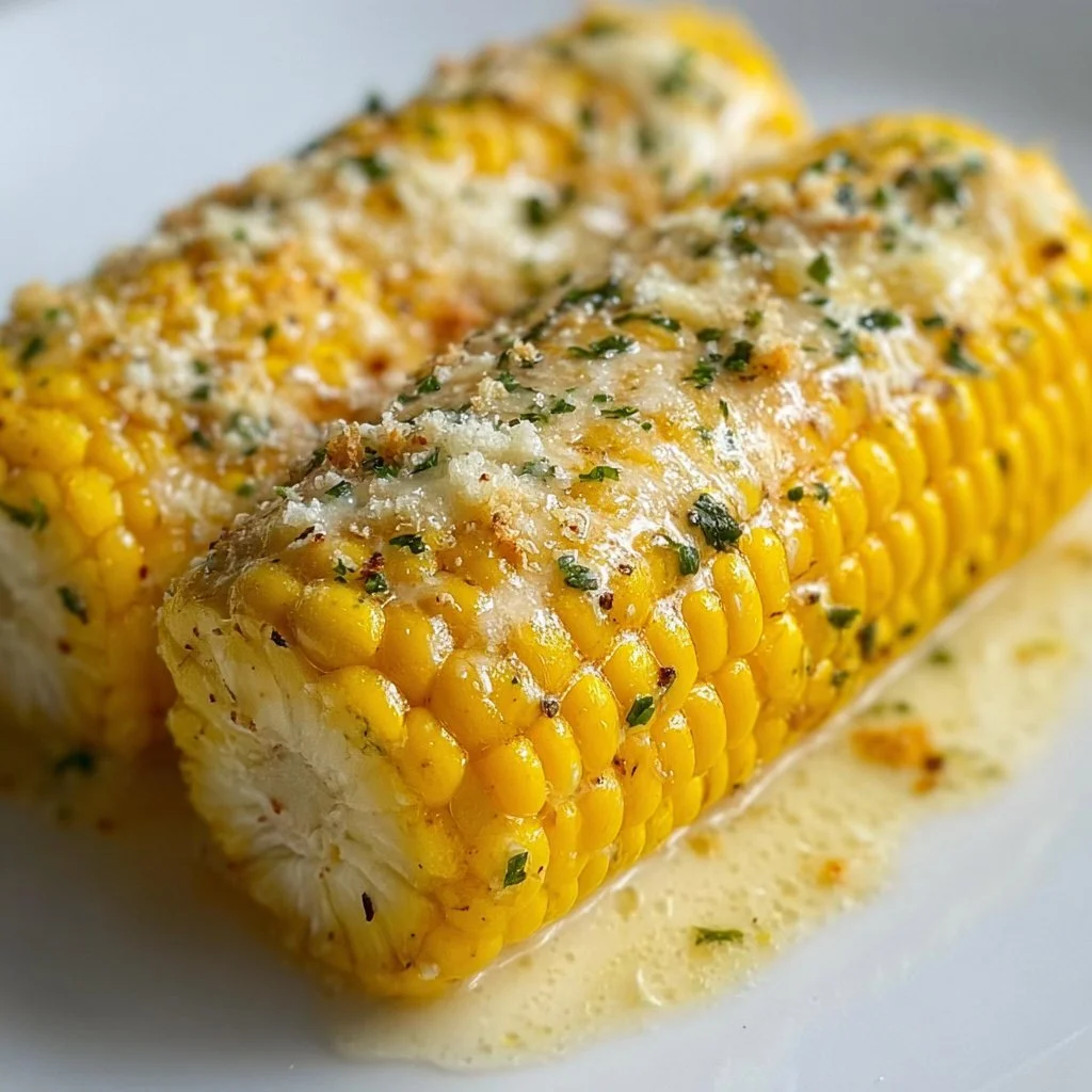 Garlic Parmesan Corn on the Cob
