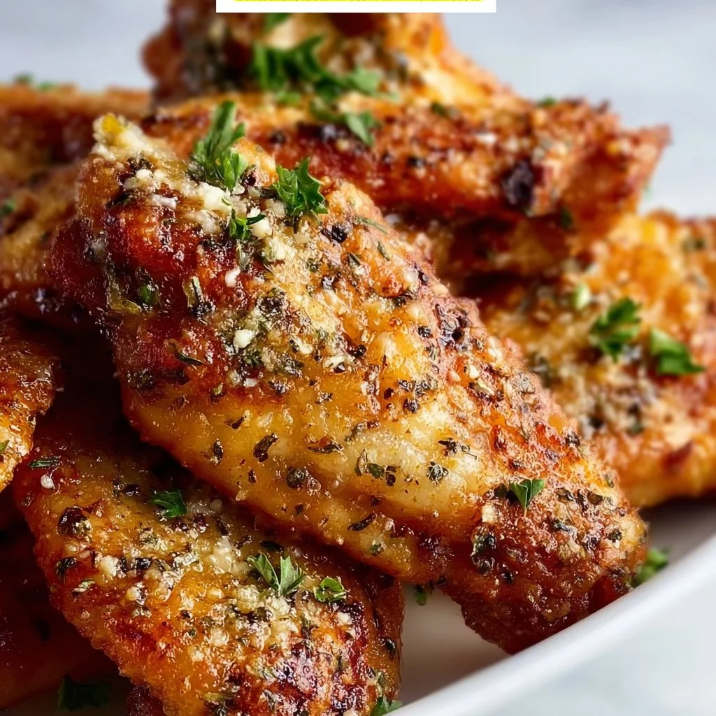 Garlic Parmesan Wings