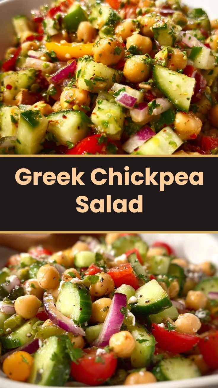 Greek Chickpea Salad