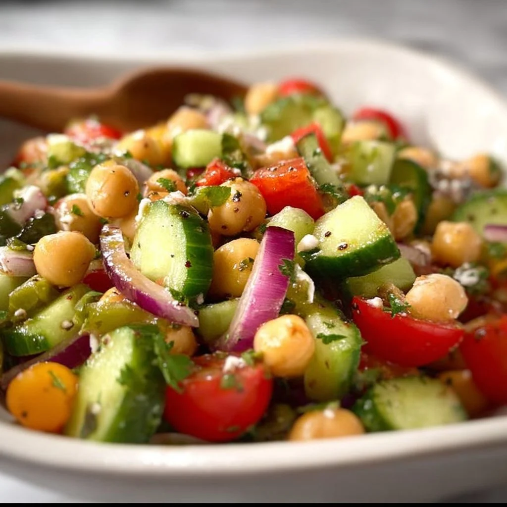 Greek Chickpea Salad