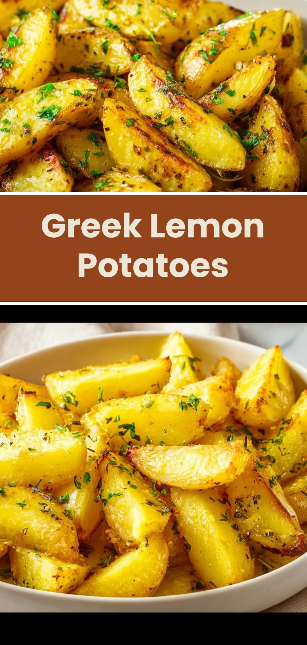 Greek Lemon Potatoes