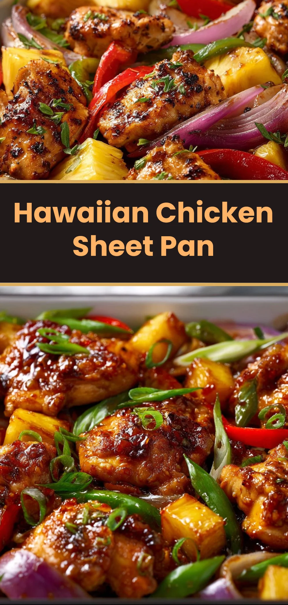 Hawaiian Chicken Sheet Pan