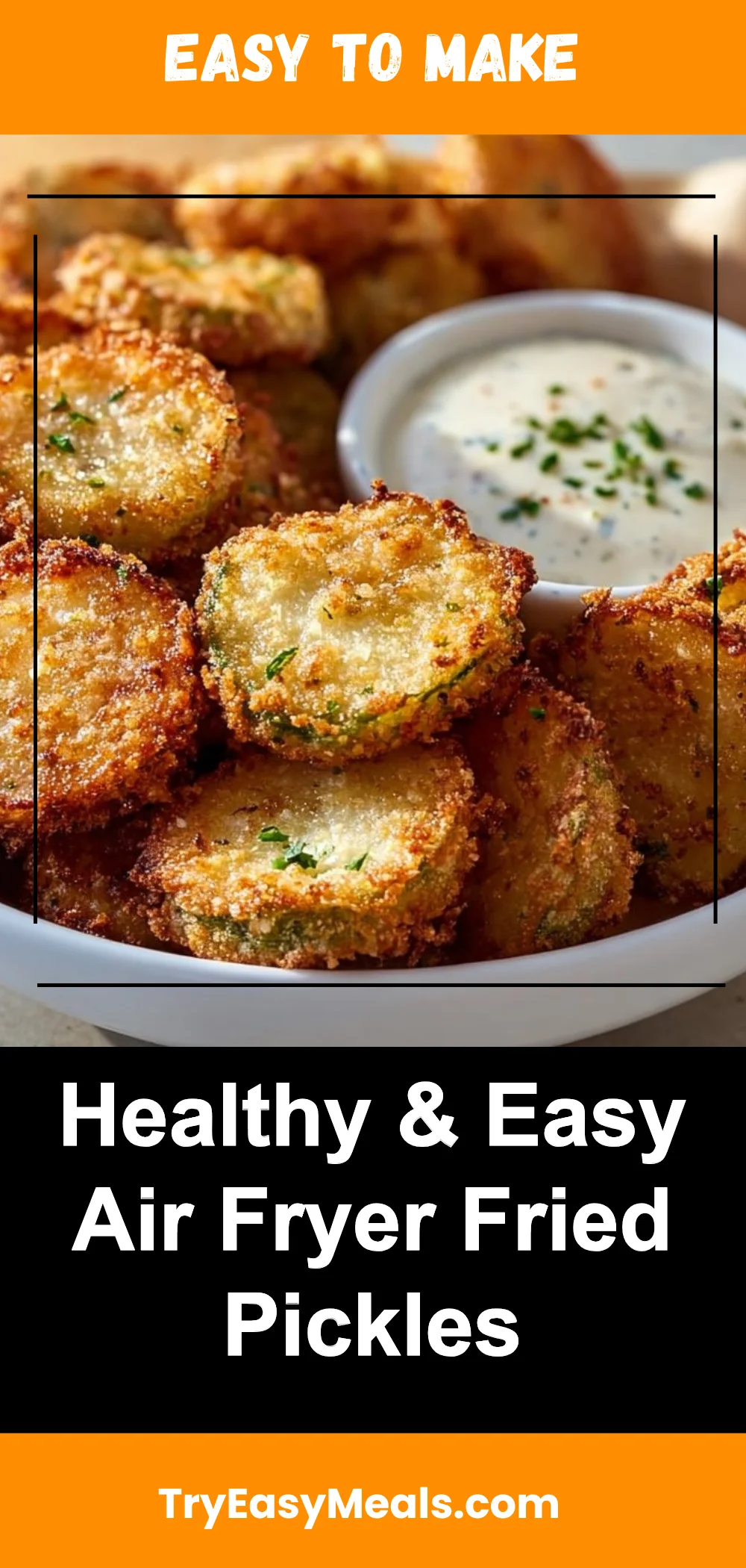 Healthy & Easy Air Fryer Fried Pickles