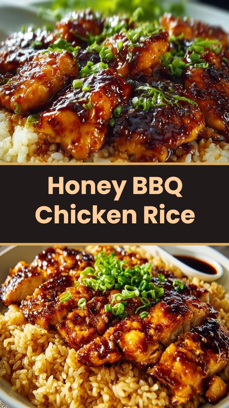 Honey BBQ Chicken Rice