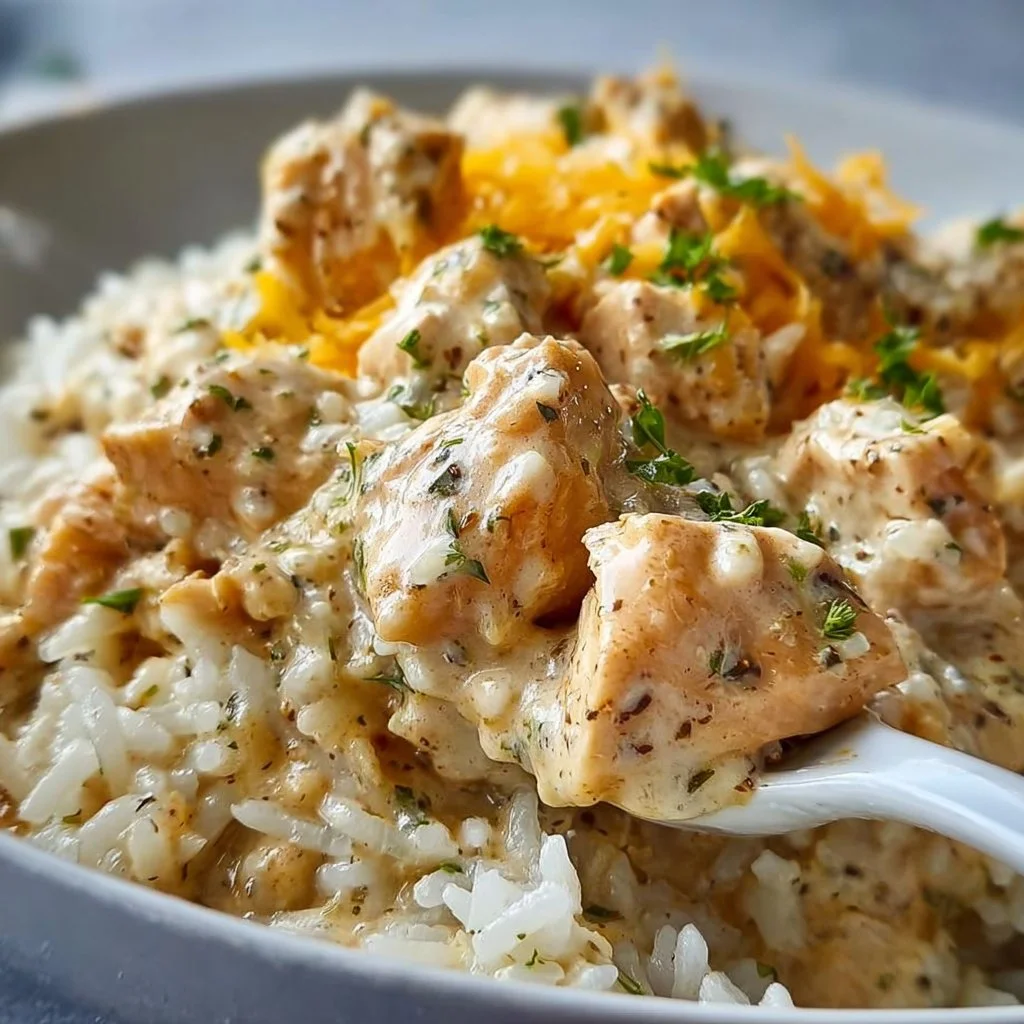 Instant Pot Creamy Chicken and Rice