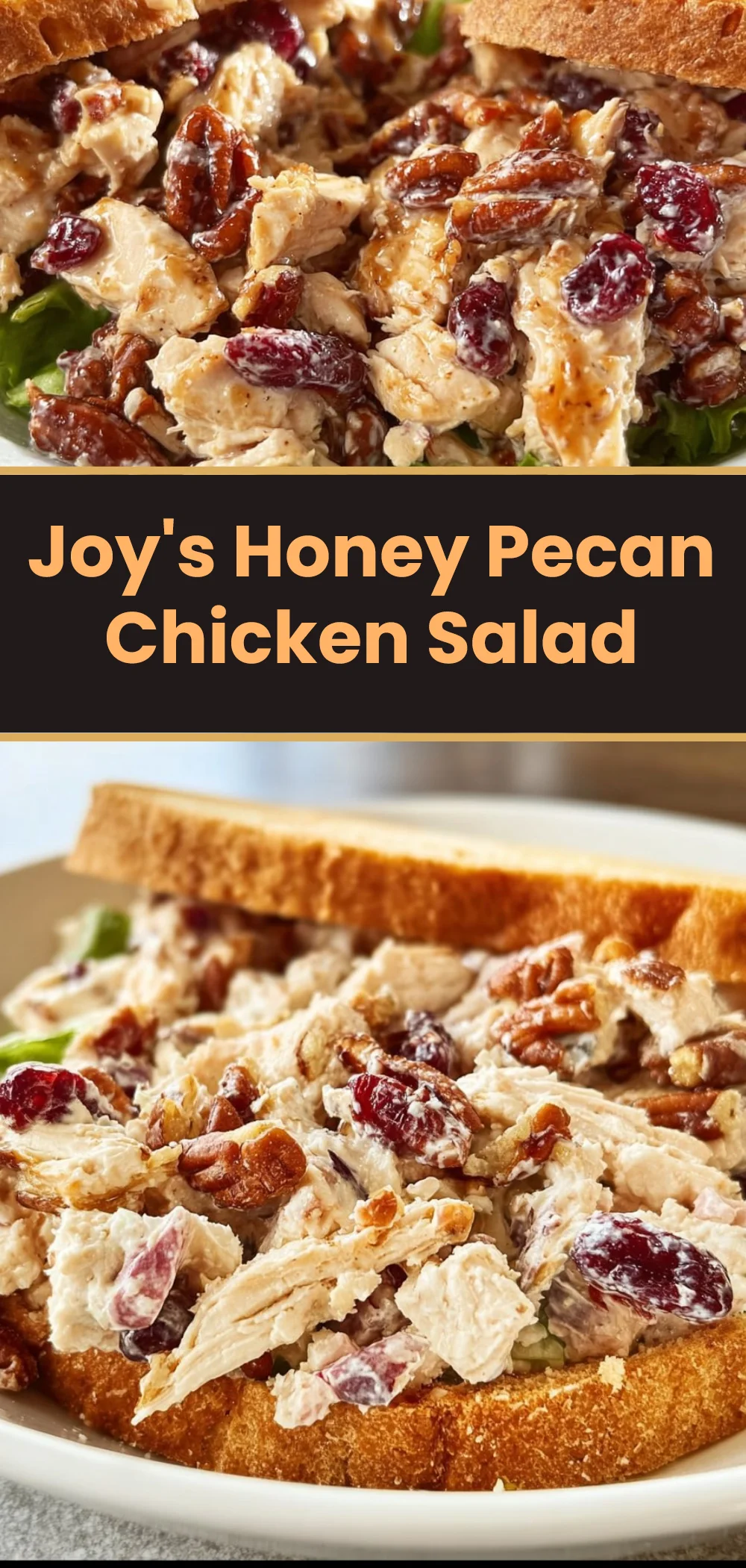 Joy's Honey Pecan Chicken Salad