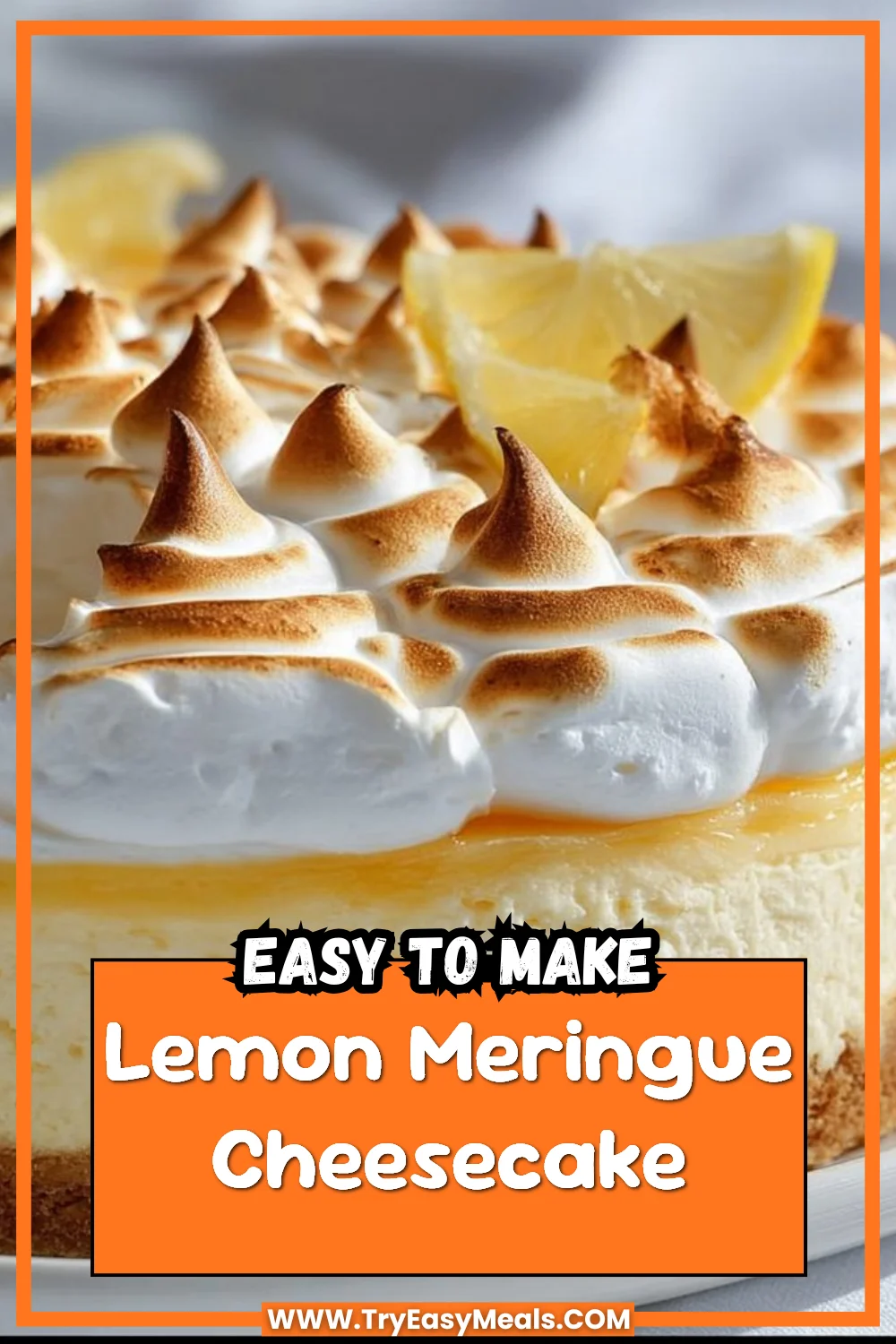 Lemon Meringue Cheesecake