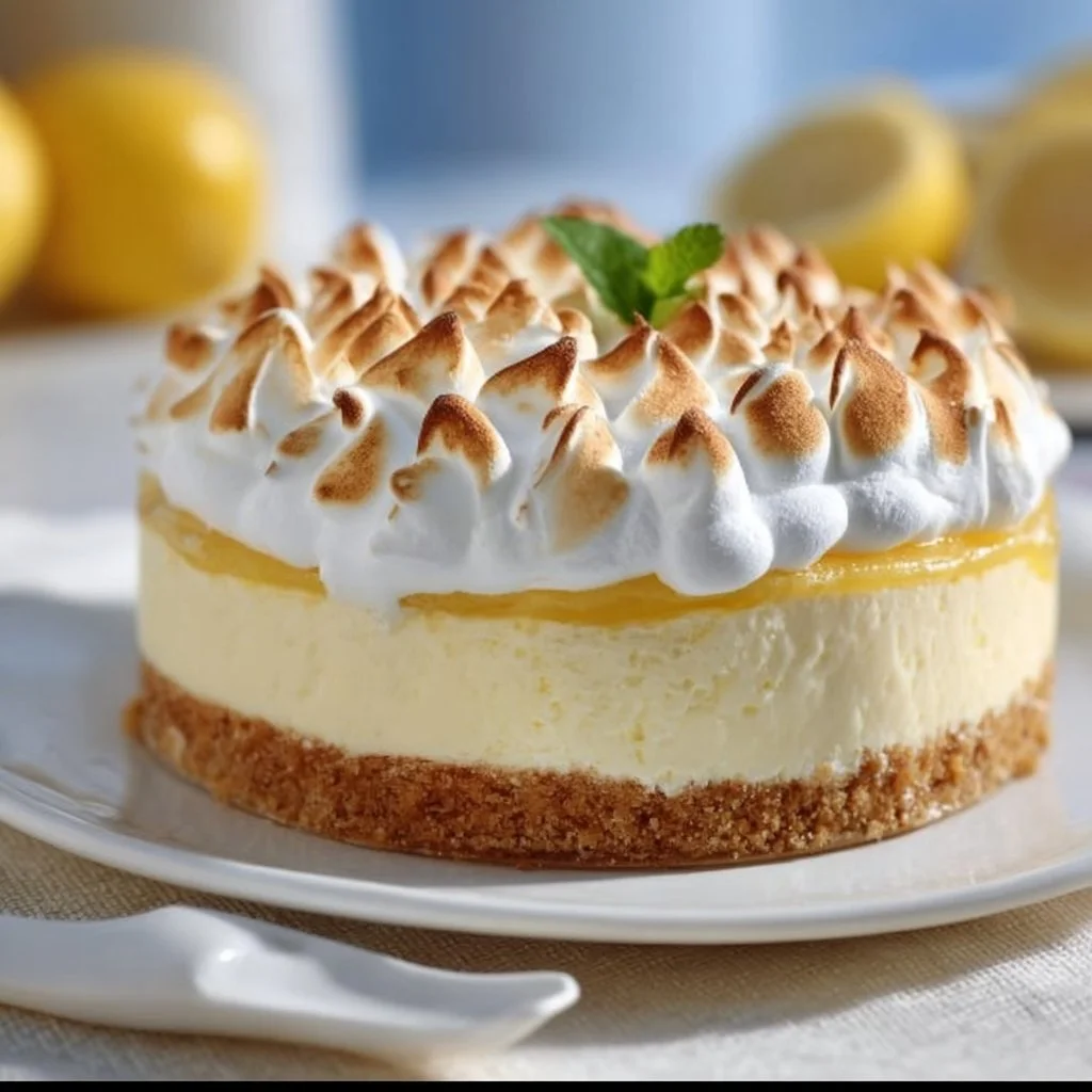 Lemon Meringue Cheesecake