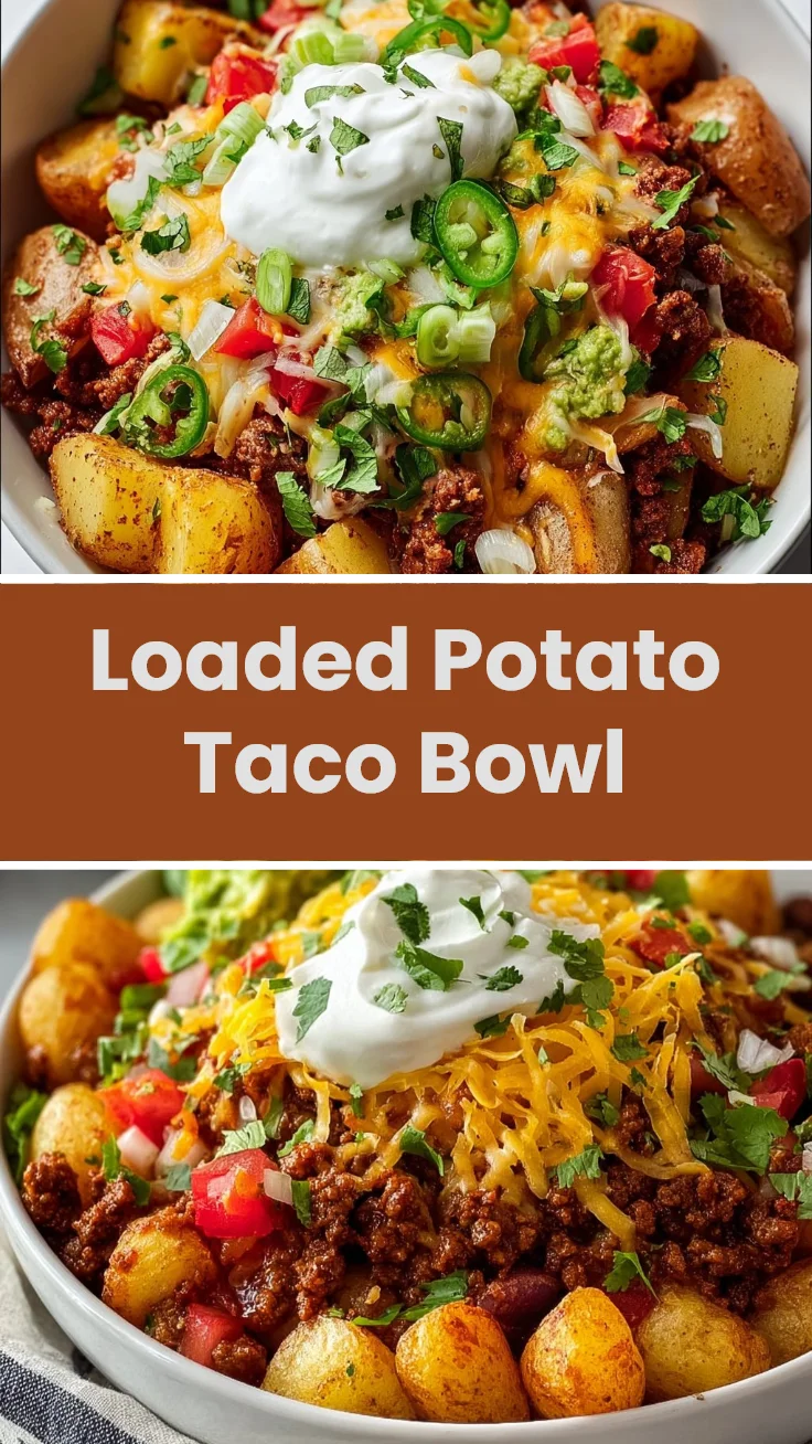 Loaded Potato Taco Bowl