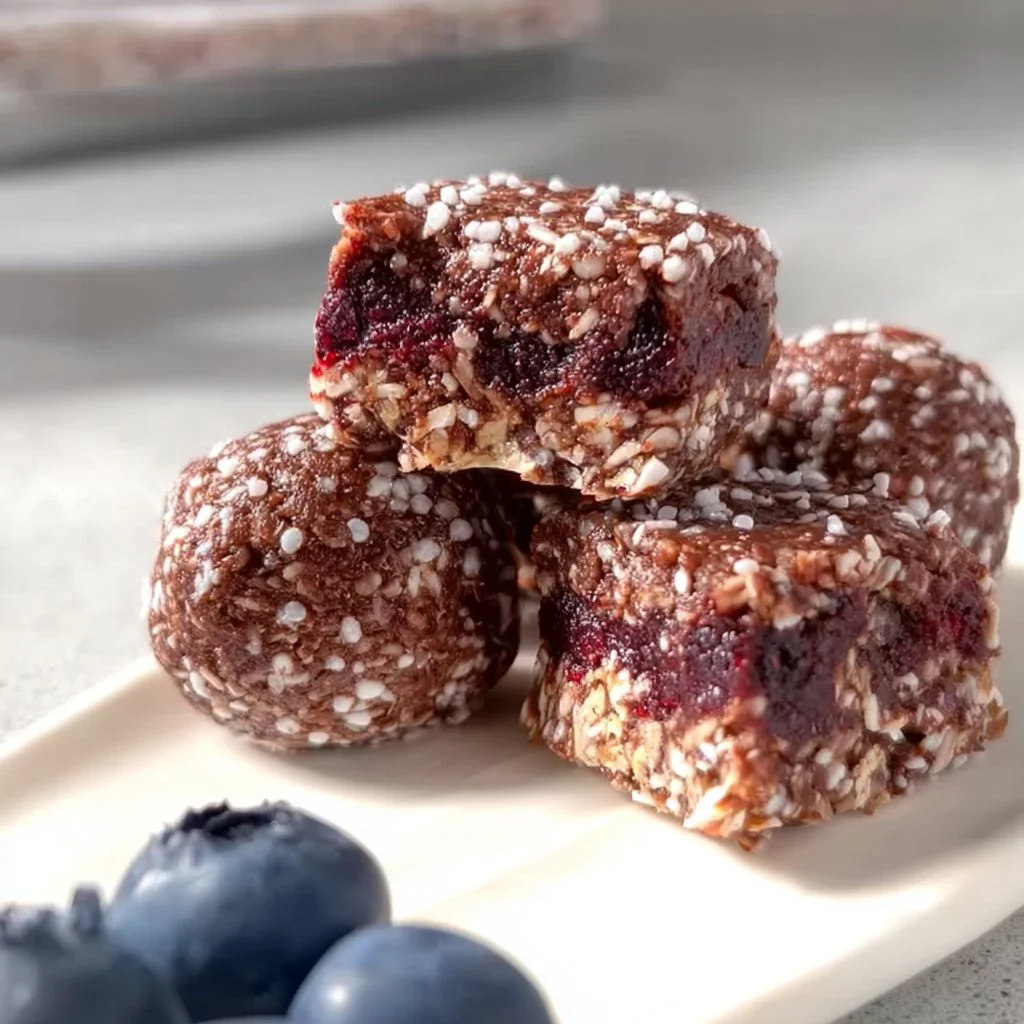 Healthy No-bake Fruit and Chocolate Energy Balls
