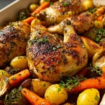 one pan roasted chicken and veggies 2026 04 17 031125