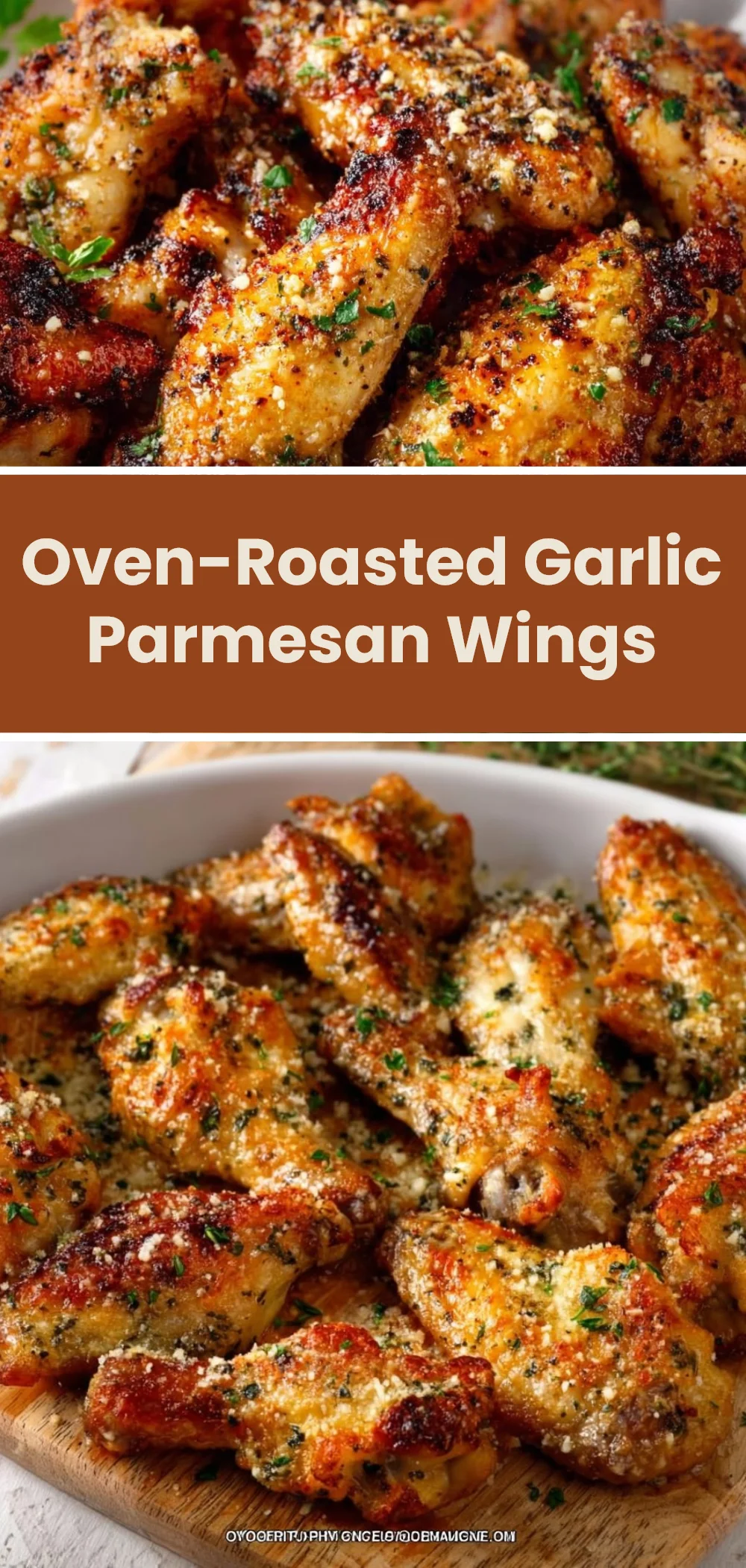 Oven-Roasted Garlic Parmesan Wings