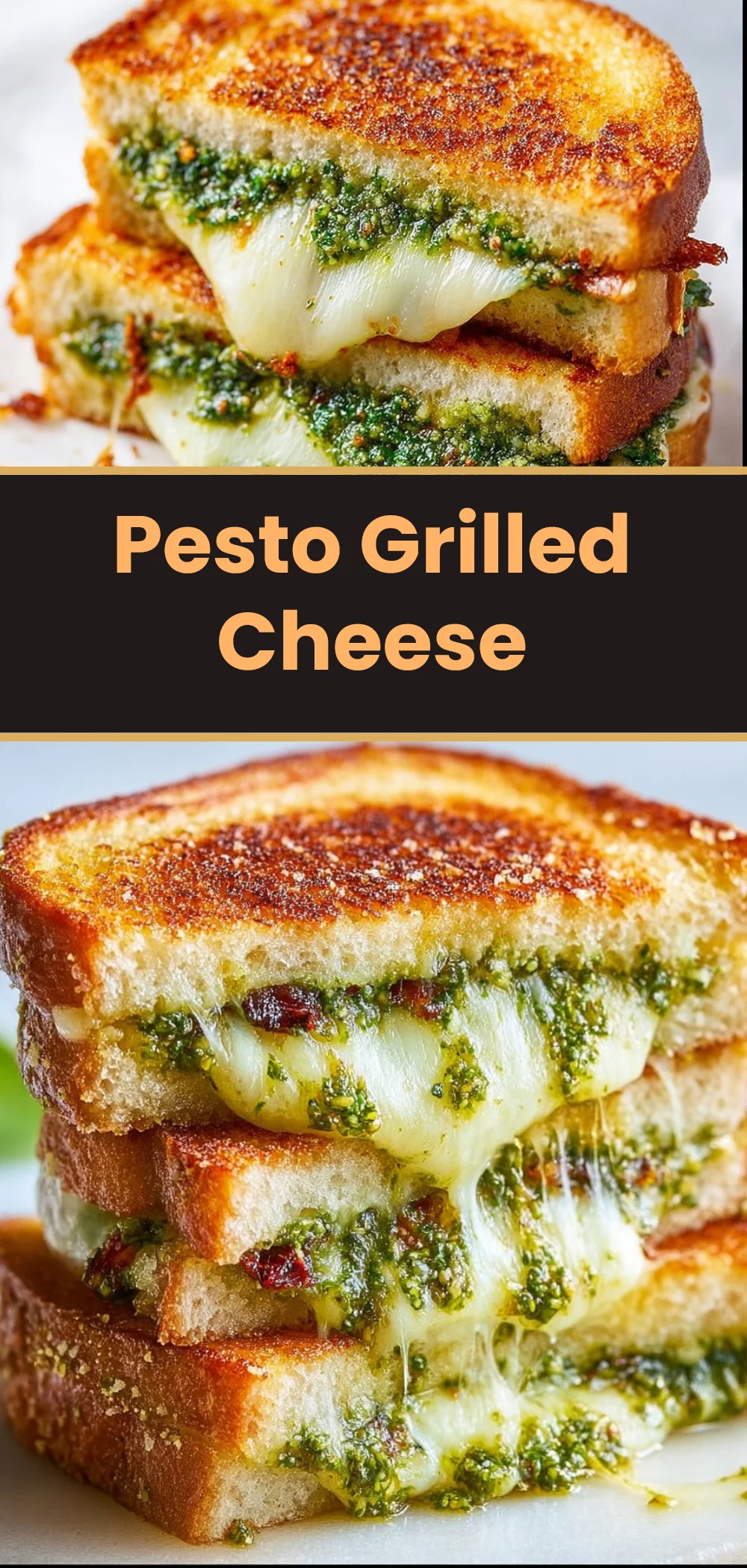 Pesto Grilled Cheese