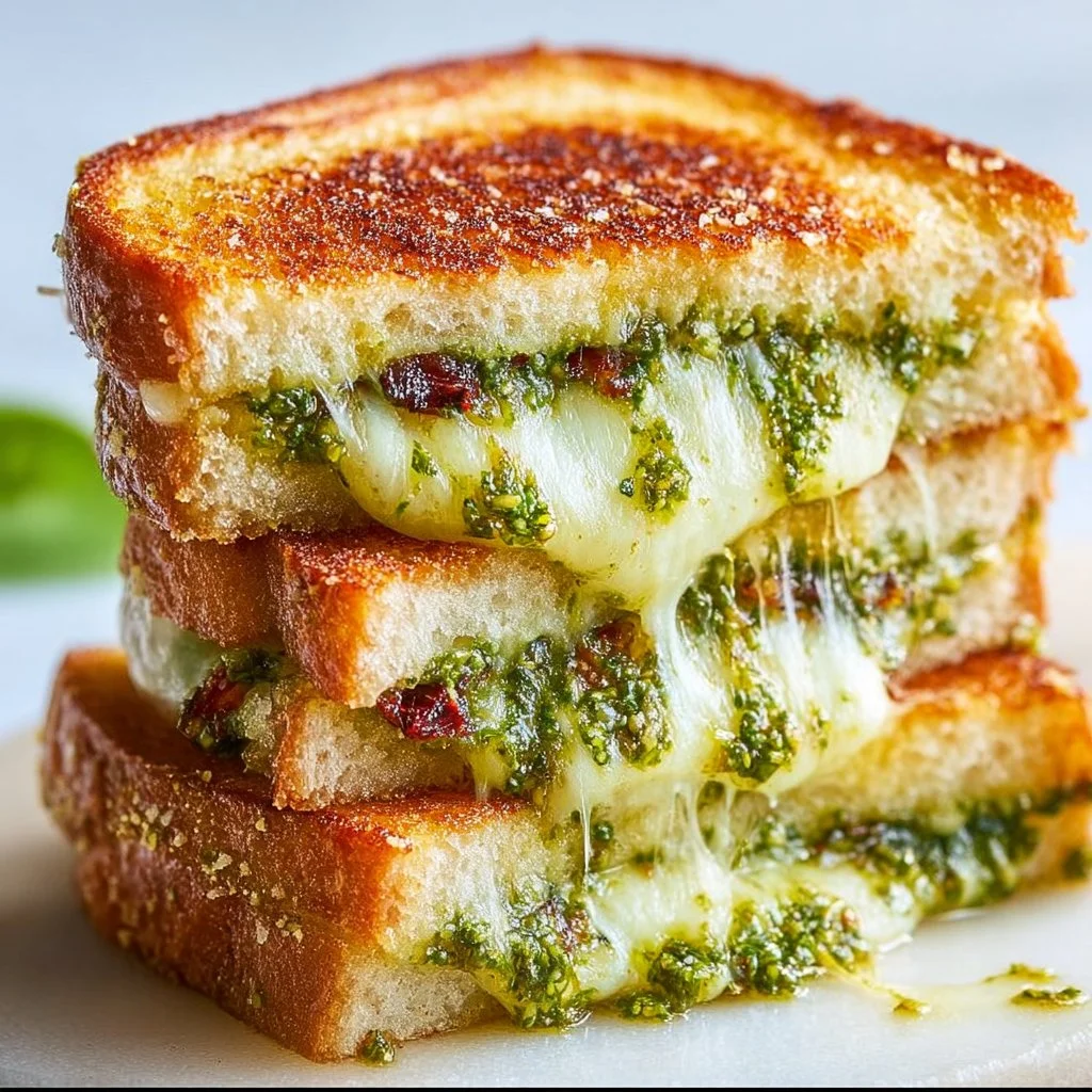 Pesto Grilled Cheese