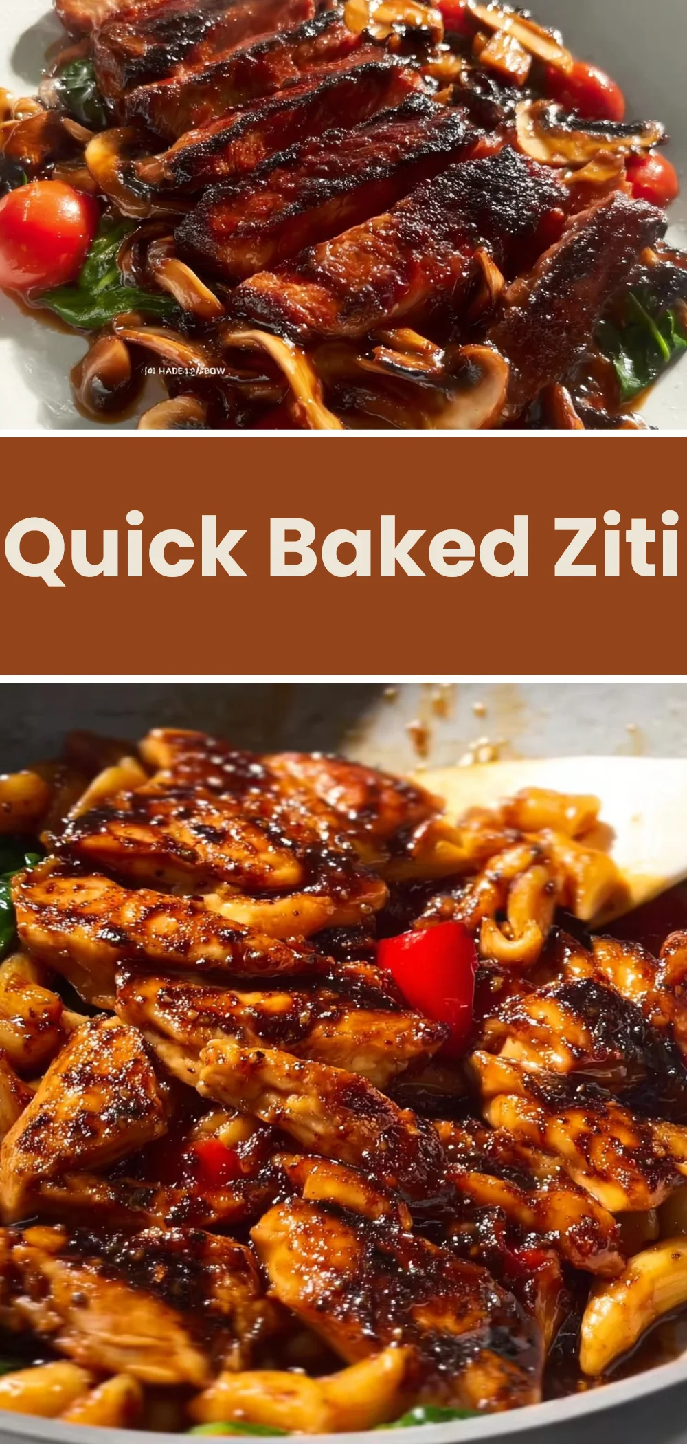 Quick Baked Ziti
