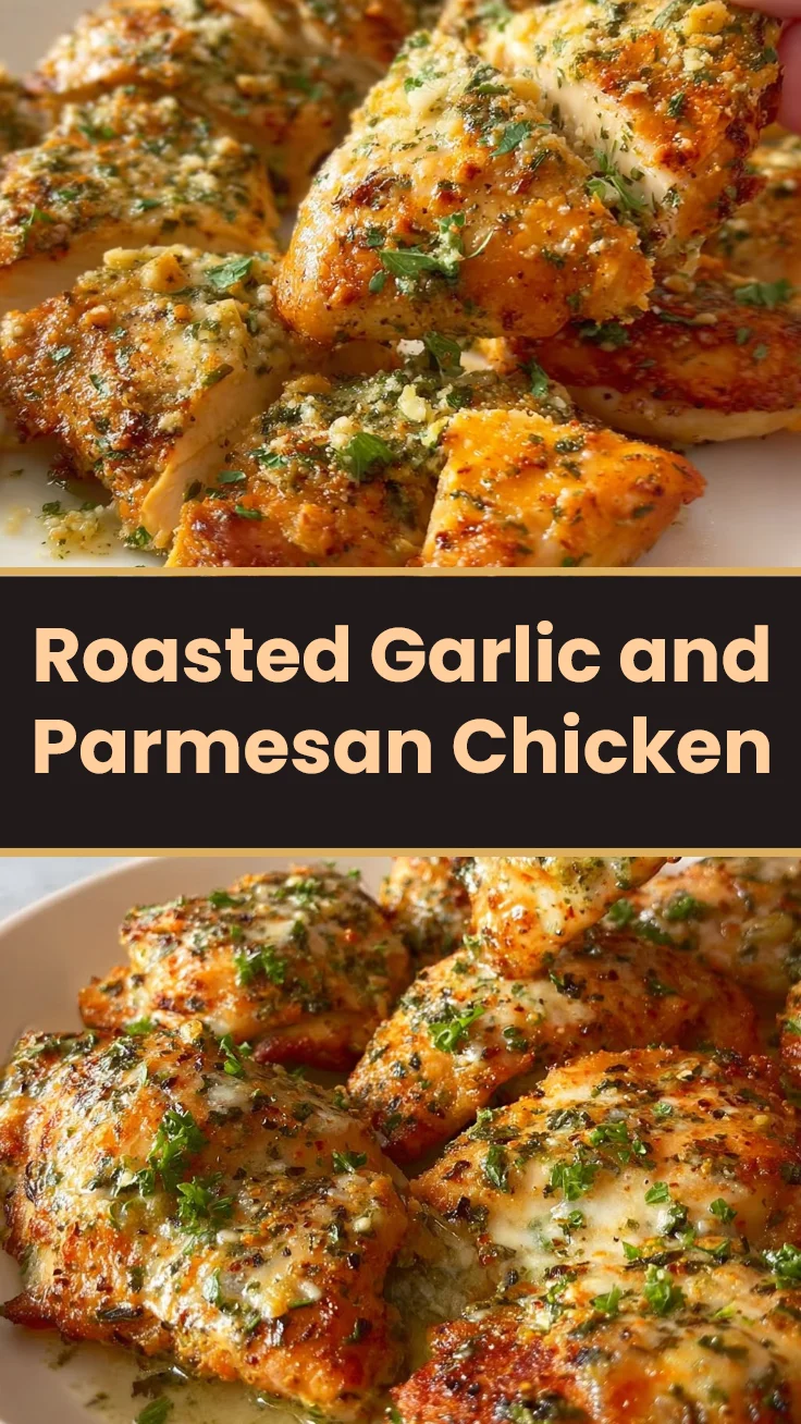 Roasted Garlic and Parmesan Chicken