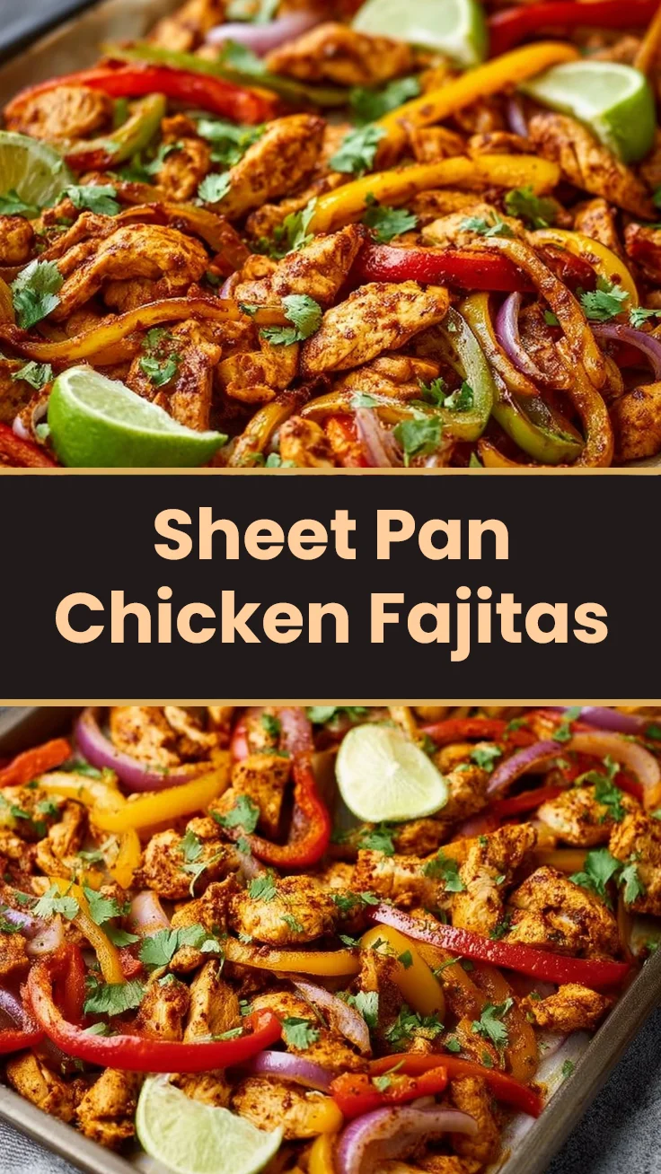 Sheet Pan Chicken Fajitas