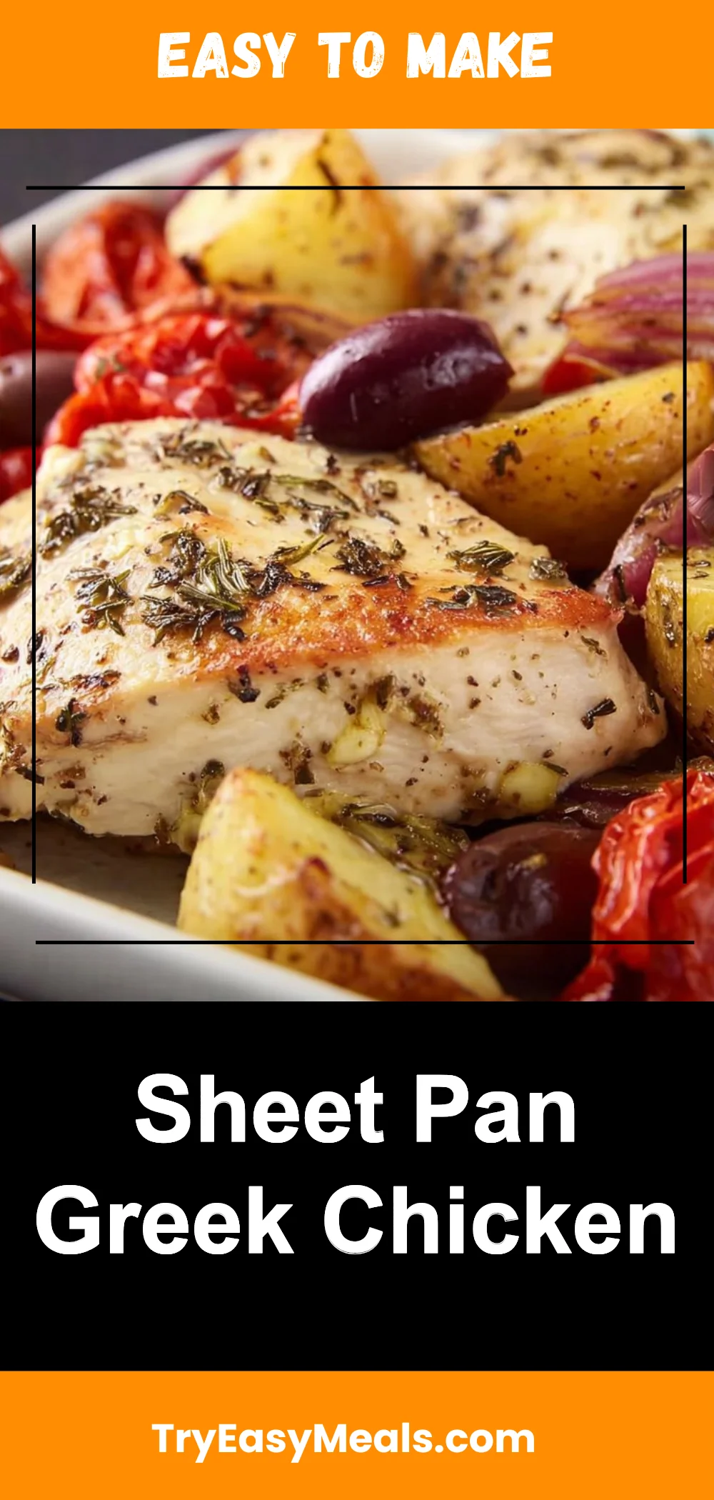 Sheet Pan Greek Chicken