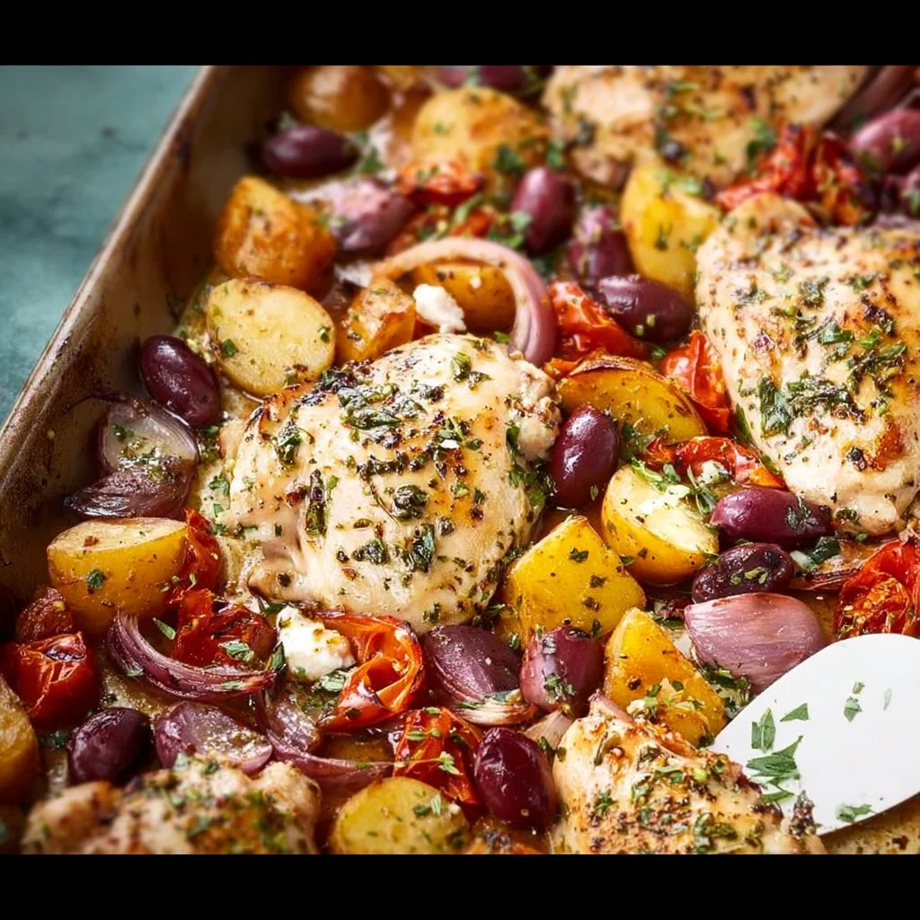 Sheet Pan Greek Chicken