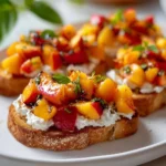 simple peach bruschetta 2026 04 23 193909