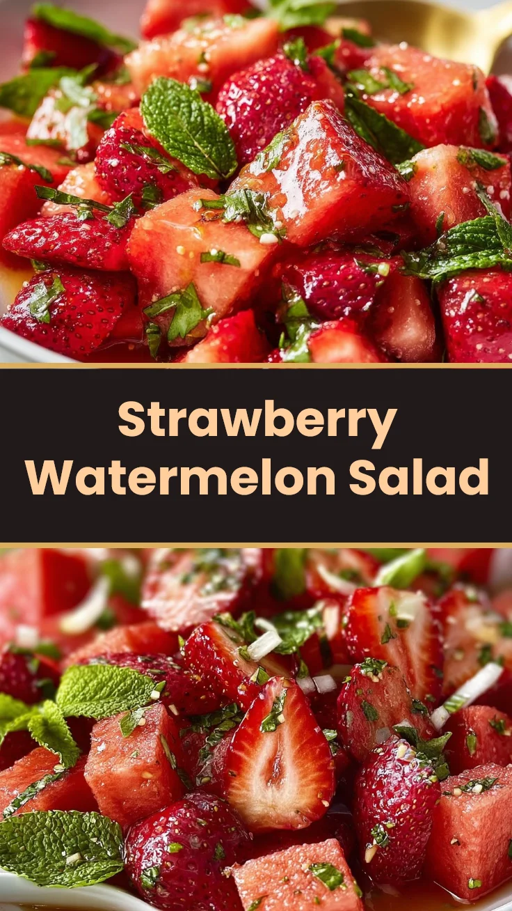 Strawberry Watermelon Salad