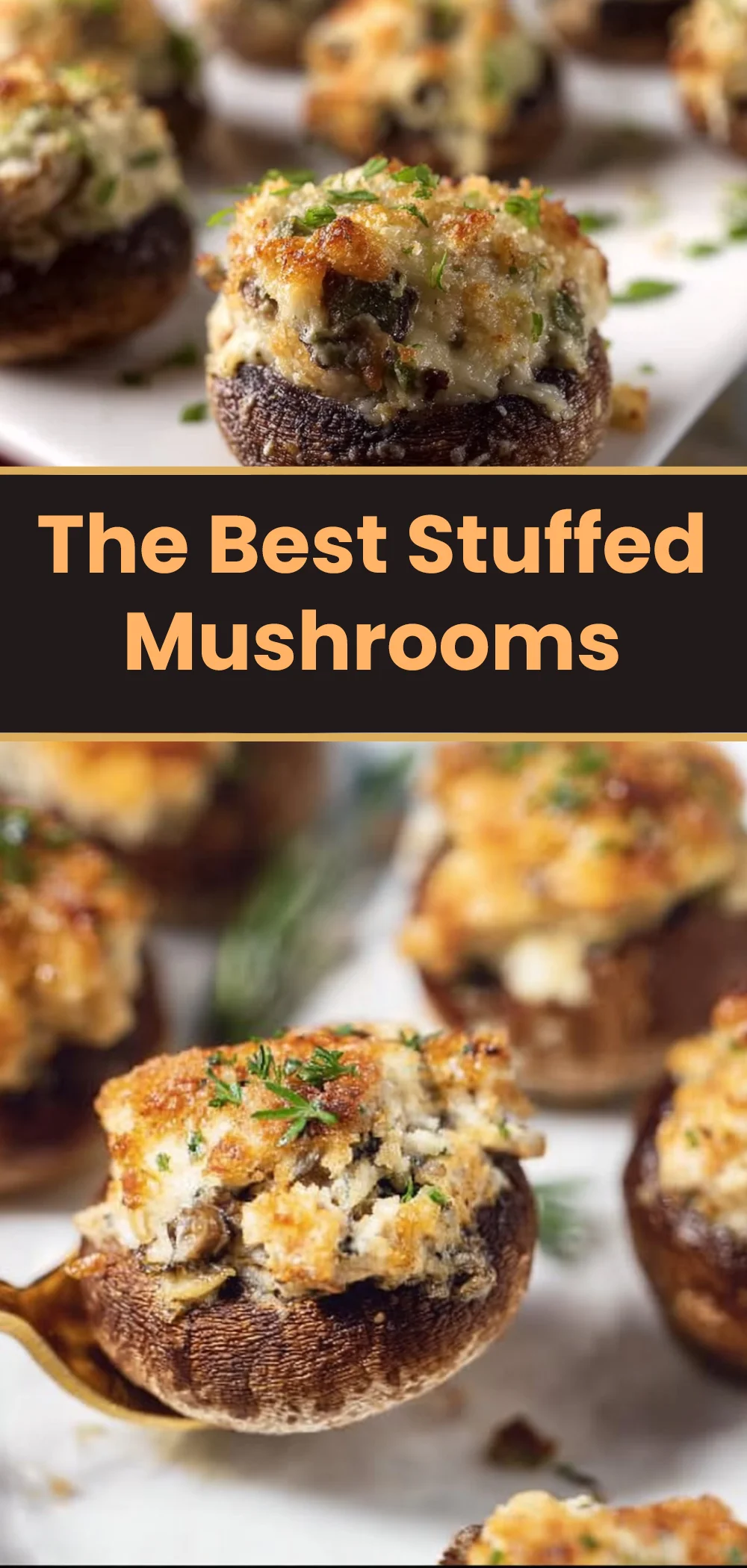 The Best Stuffed Mushrooms
