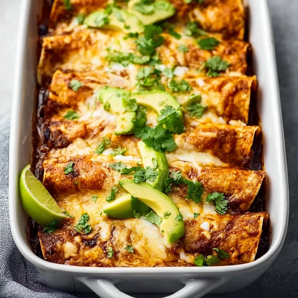 Vegetarian Black Bean Enchiladas