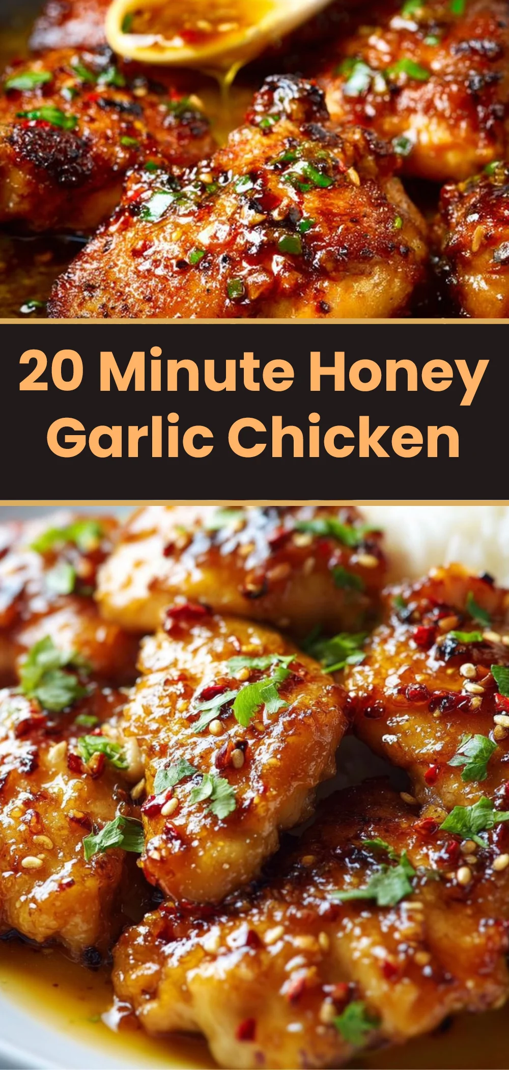 20 Minute Honey Garlic Chicken
