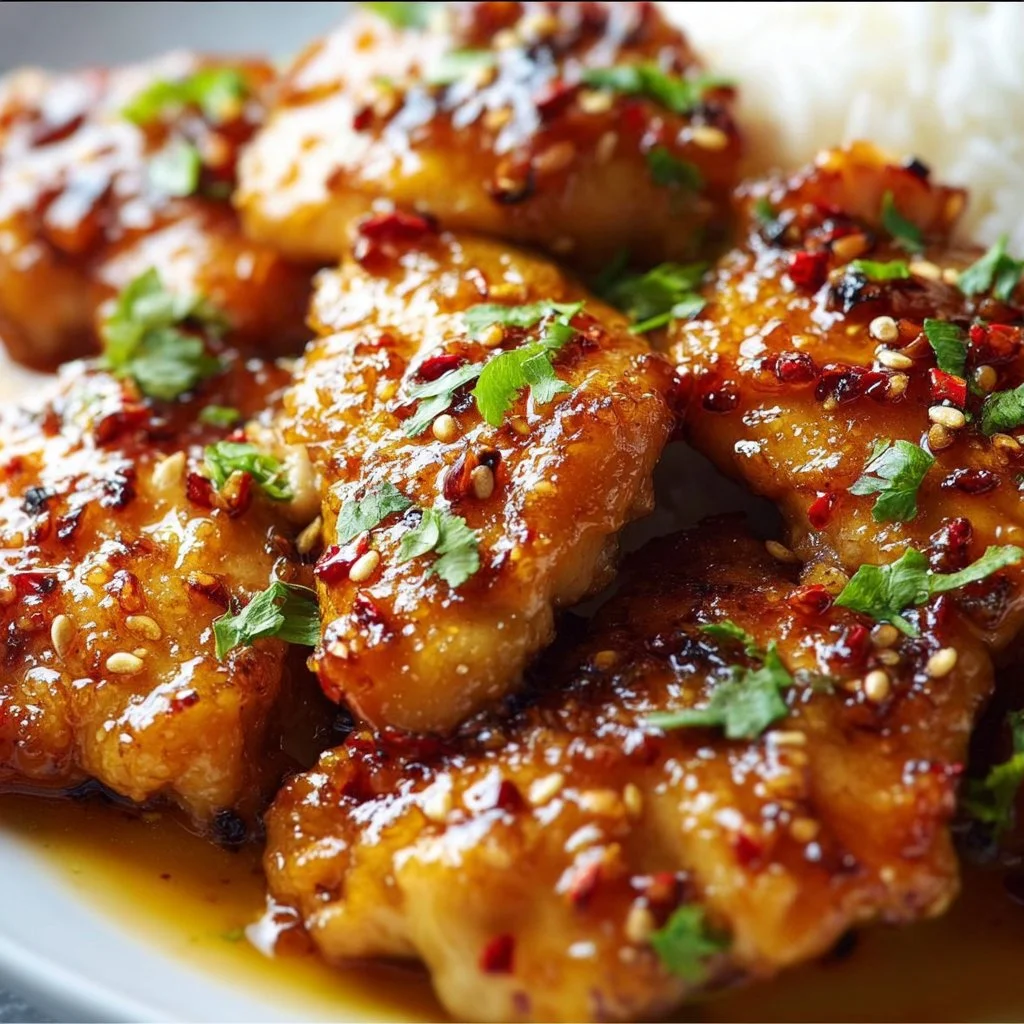 20 Minute Honey Garlic Chicken